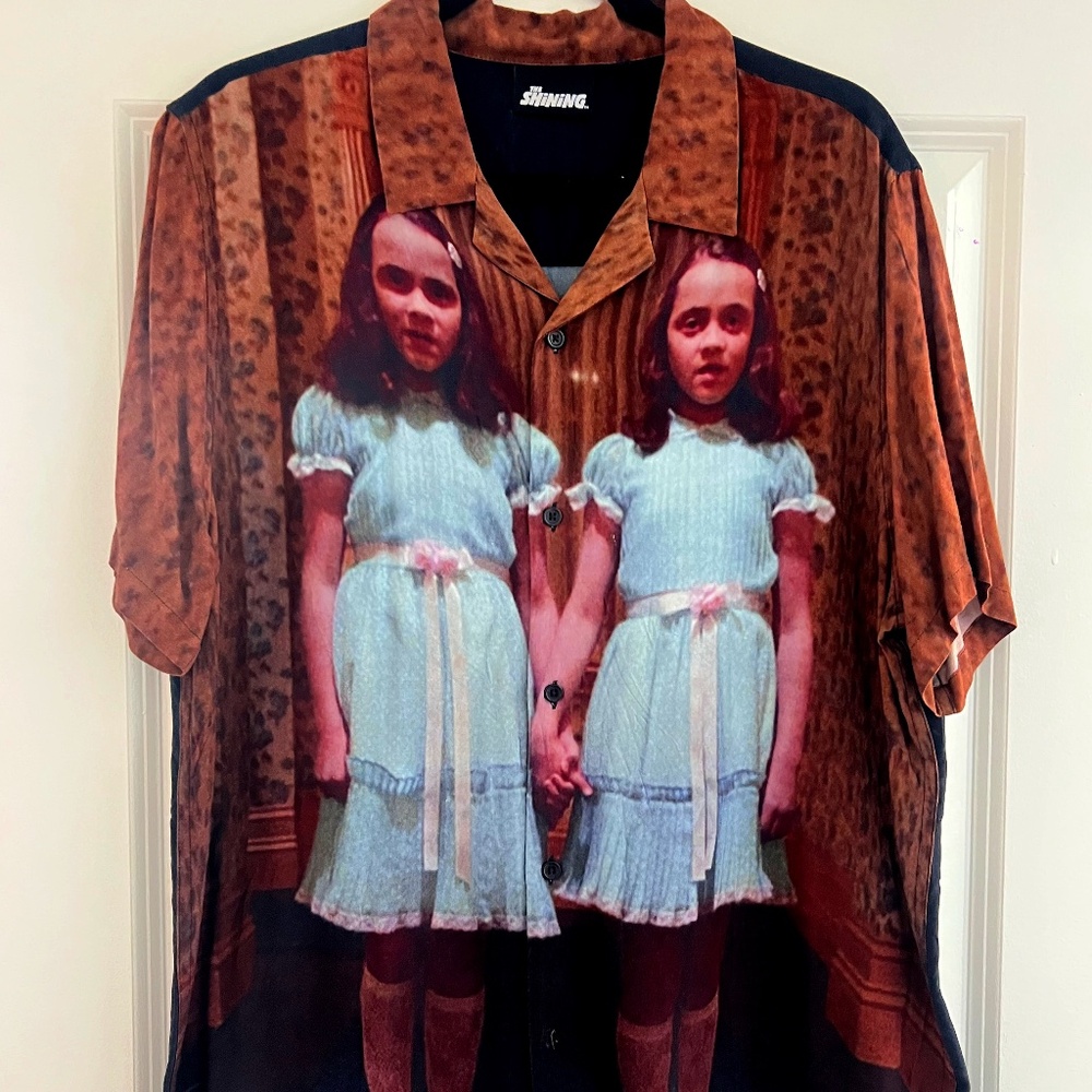 Men's 'The Shining' Short Sleeve Button-Up Shirt